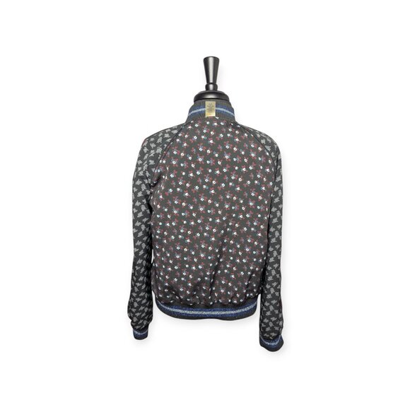 Coach Reversible Cloud Souvenir Jacket Snap Button Closure Women's Size Medium - Picture 9 of 16